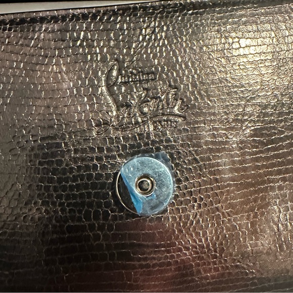 Christian Louboutin Metallic WOC/ Clutch - Picture 8 of 11